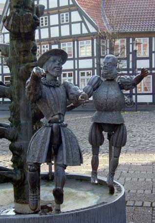 Kanzlerbrunnen in Lemgo